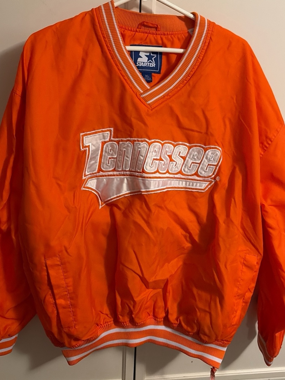 Vintage Starter Tennessee Orange Pullover Windbreaker